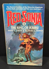RED SONJA #1 THE RING OF IKRIBU Ace 1981 PC Boris Vallejo art Hyborian Fantasy picture