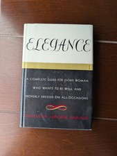 VTG 1964 Elegance by Genevieve Antoine Dariaux Complete Guide for Every Woman HC picture