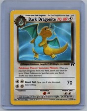 Dark Dragonite Team Rocket 22/82 Rare WOTC Vintage Pokémon TCG picture