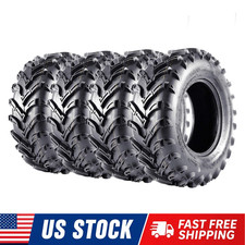 4PACK 25x10-12 25x8-12 ATV UTV Tires 6Ply 25x8x12 25x10x12 All Terrain Mud Tires picture