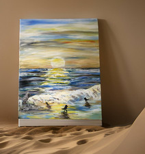 Painting Acrylic Original Art on Canvas 16