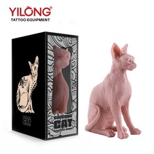 YILONG High Simulation Silicone Cat Model Tattoo Practice Skin Premium Rubber picture