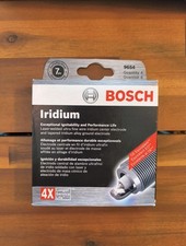 Set of 4 BOSCH OE Fine Wire IRIDIUM Power Performance Spark Plugs # 9654 picture