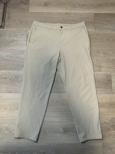 Lululemon Men's ABC Pants - 36x28 - Khaki  - Classic Fit picture