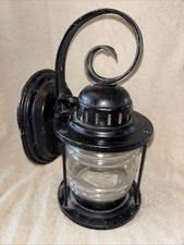 1930’s Lincoln Mfg Art Deco Storybook Style Outdoor Porch Lantern LOC BB picture