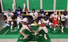 (7) piece vintage 1989-1991 open Kenner Starting Lineup Mint Condition w/helmets picture