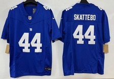 2025 Men's Cam Skattebo #44 Giants FUSE Royal Sewn Stitched Jersey picture