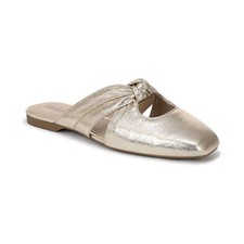 Women's LifeStride Believe Mule Flats Platino Gold picture