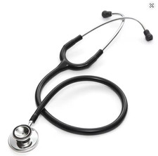 Pro Deluxe Double Dual Head Stethoscope Doctor Nurse Medical Healthcare picture