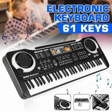 61 Key Electric Digital Piano Kids Beginner Player + Mic Portable Music Keyboard picture
