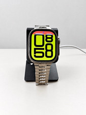 Apple Watch Ultra 49mm Titanium Silver Case, Silver Stainless Steel Band 32GB picture