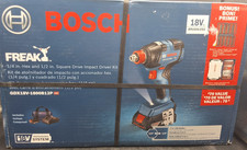 Bosch Freak 18V Brushless Impact Driver Kit Battery Charger New #GDX18V-1800B12P picture