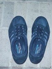 Skechers Womens Movin Easy Exemplary 23624S Blue Casual Shoes Sneakers Size 7.5 picture