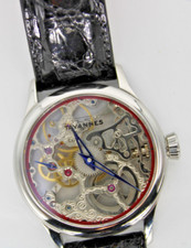 New Tavannes TA-VON Skeleton Watch - Extremely Rare and Gorgeous Swiss Made picture