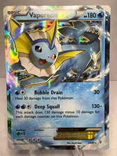 Vaporeon EX - 24/83 - Generations Holo Ultra Rare EN Pokemon TCG Age 6+ 2016 picture