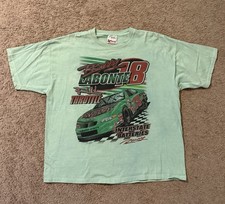 Vintage 1998 Chase Authentics Printed T-Shirt Bobby Labonte #18 Size XL NASCAR picture