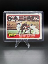 1965 Topps - Mickey Mantle #134 Mantle’s Clutch HR picture