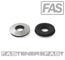 (500) 5/16 x 3/4 OD Stainless Steel Washer EPDM Neoprene Rubber Backed (Roofing) picture