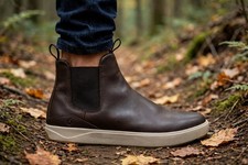 OluKai Men's Lae ahi Mid Chelsea Boots in Dark Java Size 10.5 $150 picture