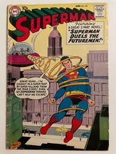 SUPERMAN # 128 (1959) early SILVER AGE comic - est 3.0 (G/VG) or higher picture