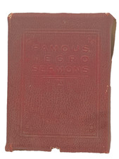 HTF Vtg 1927 FAMOUS NEGRO SERMONS by French E. Oliver ~ Pocket Size Book picture