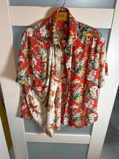 Buffalo David Bitton Womens Tropical Floral Button-Up Shirt S              45-46 picture