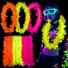 Mega-L 12 Pcs Glow in the Dark Party Necklace, Glow in the Dark Party Supplies, picture