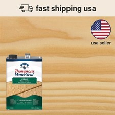 Thompson's WaterSeal Wood Sealer Clear 1 Gallon Exterior Waterproofing picture