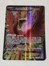 Pokémon TCG Ho-Oh-EX Dragon Exalted Card 119/124 Full Art Ultra Rare LP picture