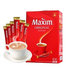 Maxim Original  Korean Coffee Mix Instant 100 stick 맥심 오리지날  커피 100 개 韩国咖啡 picture