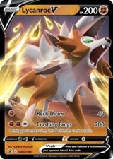 Lycanroc V - SWSH199 Sword & Shield Promo Near Mint Pokemon TCG picture