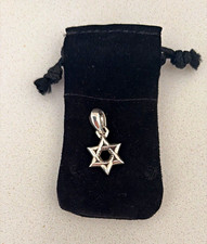 Chrome Hearts Star of David Jewish Star Pendant. With 2 necklaces. picture