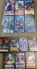 Vintage Japanese Godzilla VHS Lot Of (13) Millenium / heisae Era Subtitled picture