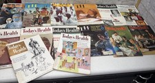 Vintage Today’s Health Magazines 1950s 60s And 70s Lot Of 14 Mid Century MCM picture