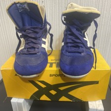 Vintage 1980s Asics Tiger Dan Gable Super Flex Wrestling Shoes Men's 8.5 US picture