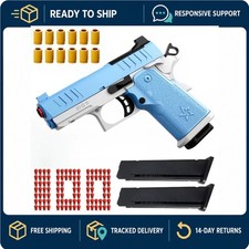2011 G17 Shell Ejecting Toy Pistol Blowback Continuous Fire CS Game picture