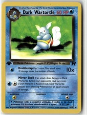 Dark Wartortle Uncommon Team Rocket 46/82 1st Edition NM picture