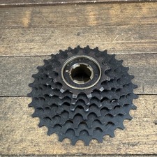 Vintage Suntour AP Freewheel 7 Speed 13-30T 30T NOS Black 4 Prong Maeda Japan picture