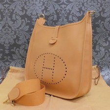 HERMES Evelyne 1 GM Brown Shoulder Crossbody Bag #305 Rise-on picture