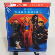 SUPERGIRL 2026 4K UHD + Digital + Lenticular Slipcover *NEAR MINT* Superman NEW picture