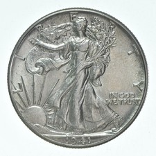 BU 1941 (P) Walking Liberty Half Dollar Uncirculated 90% Silver picture