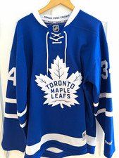 Reebok Toronto Maple Leafs Auston Matthews #34 NHL Jersey Blue/White L picture