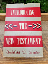 Vintage Introducing the New Testament (1946)  by Archibald M Hunter HCDJ picture