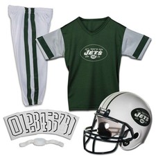 Franklin Sports NFL Jets Deluxe Uniform Set - Medium picture