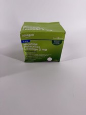 Amazon Basic Care Nicotine Polacrilex Lozenge 2 mg (nicotine) 144ct Mint BB 1/27 picture