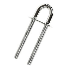 MARINE CITY 304 Grade Stainless Steel Welding Plate Bow Eye Tie Down U Bolt picture