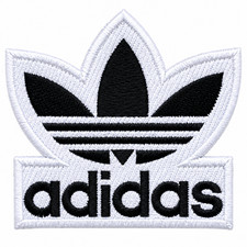 Sports Trefoil Embroidered Patch Clothing Applique Iron On Sew On DIY Craft picture