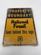 ORIGINAL NATIONAL FOREST PROPERTY BOUNDARY 