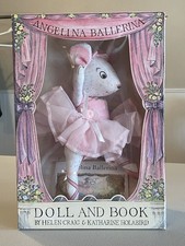 ANGELINA BALLERINA *New in Box* Doll and Book Set picture