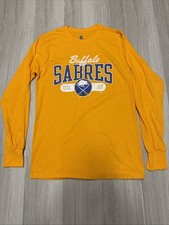 NWOT Men’s Small Buffalo Sabres NHL Metchandise Long Sleeve Shirt picture